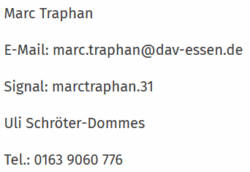 Allrounder-Kontaktadressen